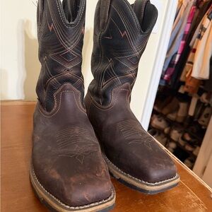 Irish setter Dark Brown Cowboy Work Boots